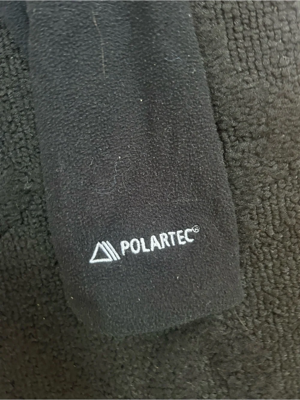 The North Face Men's Black Crewneck Polartec Pullover